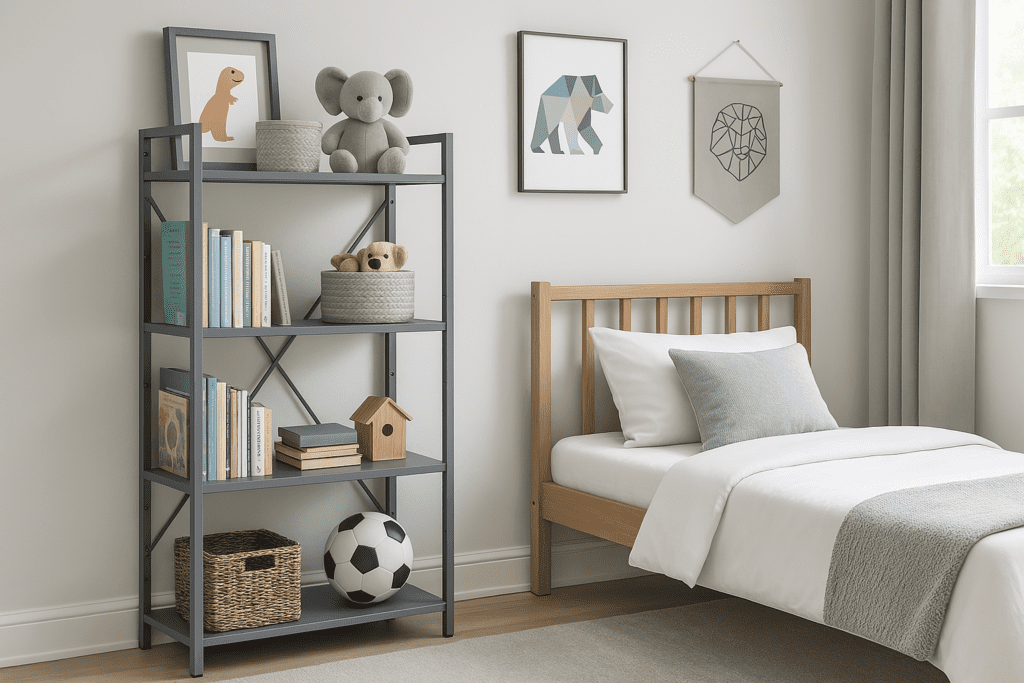Estanterias de metal para habitaciones