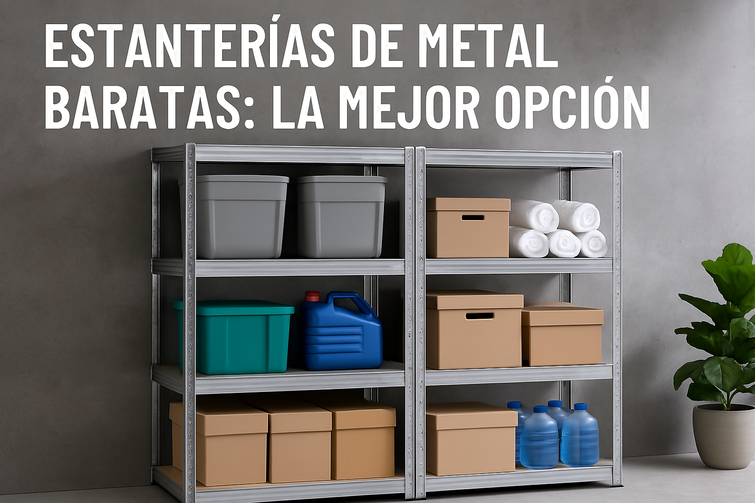 Estanterias de ocasion