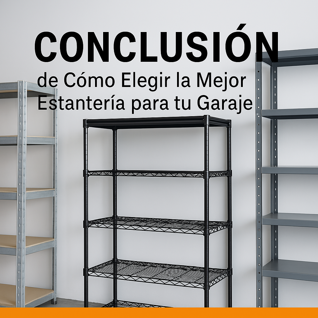 Cómo elegir la mejor estantería para tu garaje