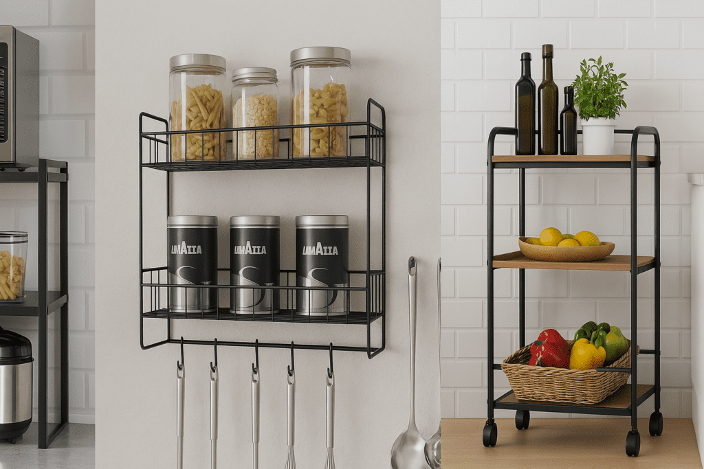Estanterias para cocina de metal
