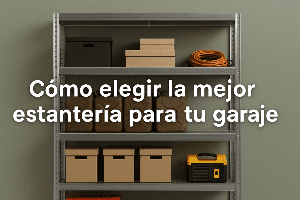 Cómo elegir la mejor estantería para tu garaje