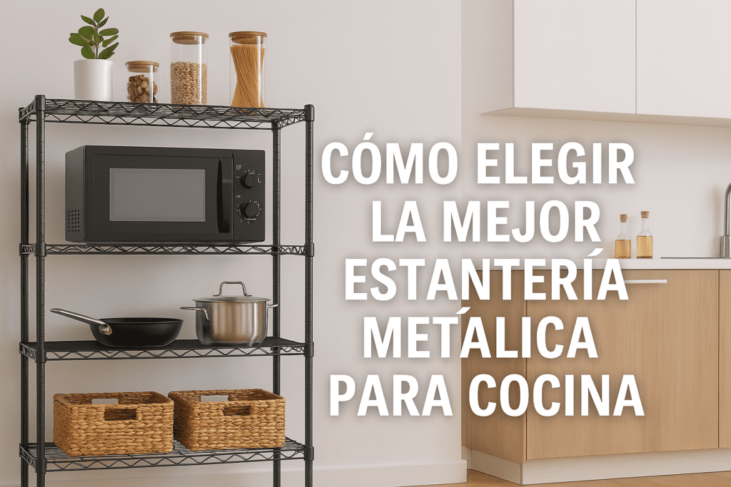 Cómo Elegir la Mejor Estantería Metalica para Cocina
